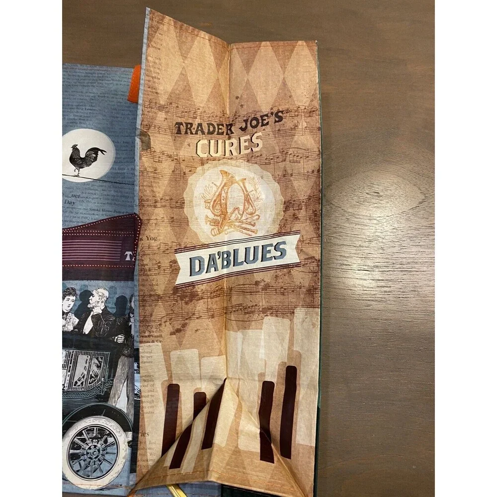 Trader Joe’s Bag CHICAGO Reusable NEW Grocery Shopping Gr8 Gift Ships Fast